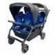 Poussette 6 places Assises Réversibles DSP6 Blue