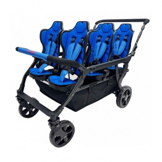 Poussette 6 places Assises Réversibles DSP6 Red