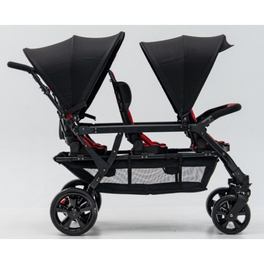 Poussette 6 places Assises Réversibles DSP6 Red