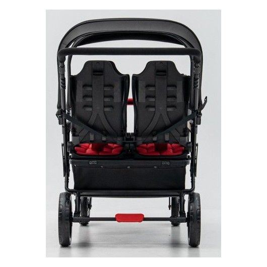 Poussette 6 places Assises Réversibles DSP6 Red