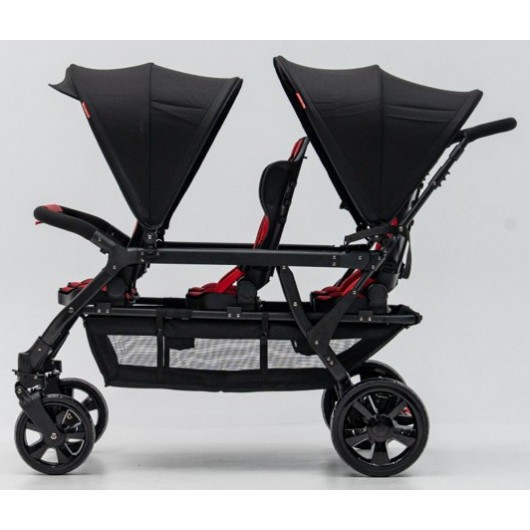 Poussette 6 places Assises Réversibles DSP6 Red