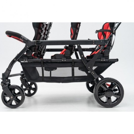 Poussette 6 places Assises Réversibles DSP6 Red