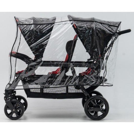 Poussette 6 places Assises Réversibles DSP6 Red