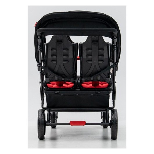 Poussette 6 places Assises Réversibles DSP6 Red