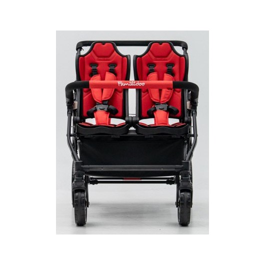 Poussette 6 places Assises Réversibles DSP6 Red