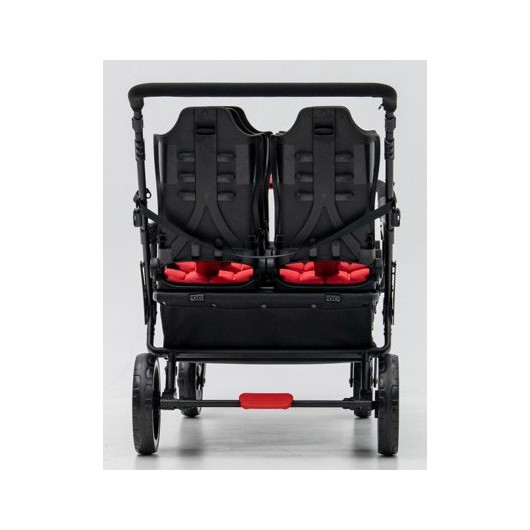 Poussette 6 places Assises Réversibles DSP6 Red