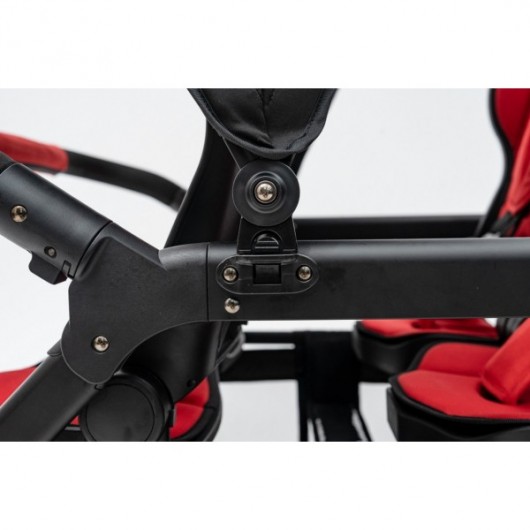 Poussette 6 places Assises Réversibles DSP6 Red