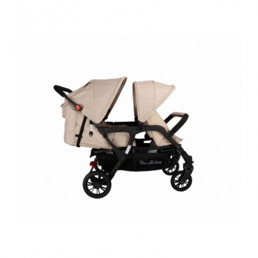 Poussette 4 places Lidoo Lite Beige Sand