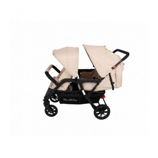 Poussette 4 places Lidoo Lite Beige Sand