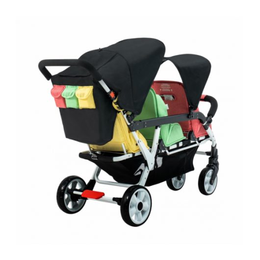 Poussette 3 places Lidoo H3E + Ergondrive