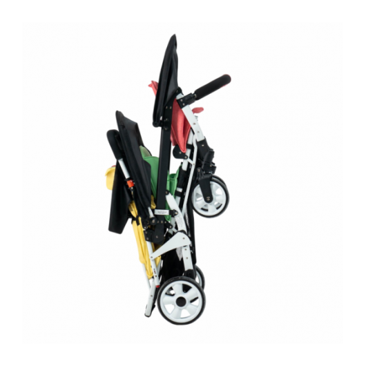 Poussette 3 places Lidoo H3E + Ergondrive