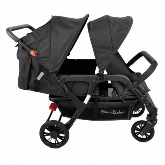 Poussette 4 places Lidoo Lite Cosmic Black