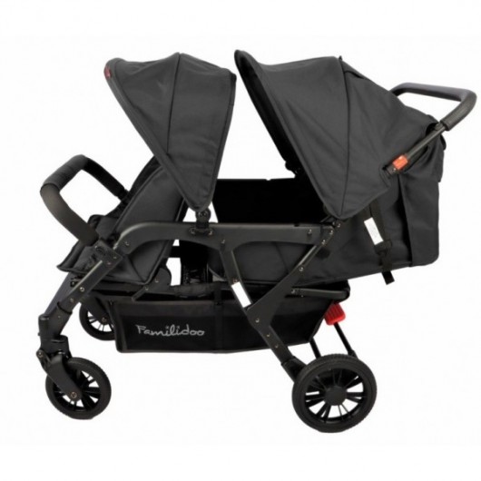 Poussette 4 places Lidoo Lite Cosmic Black