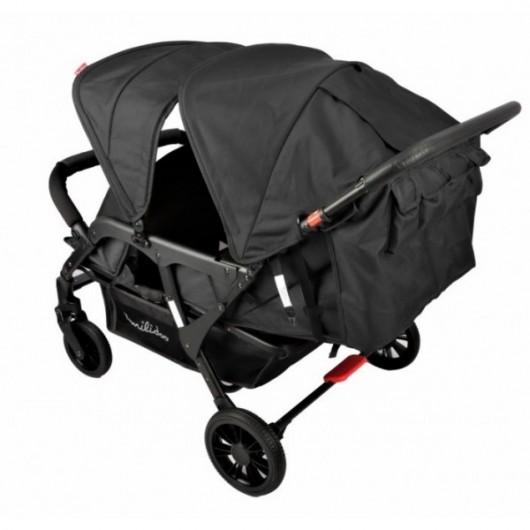 Poussette 4 places Lidoo Lite Cosmic Black