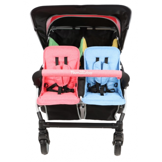 Poussette 4 places Lidoo Star DJ04FRL+