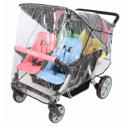 Poussette 4 places Lidoo Star DJ04FRL+