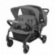 Poussette 4 places Lidoo Lite Dark Grey