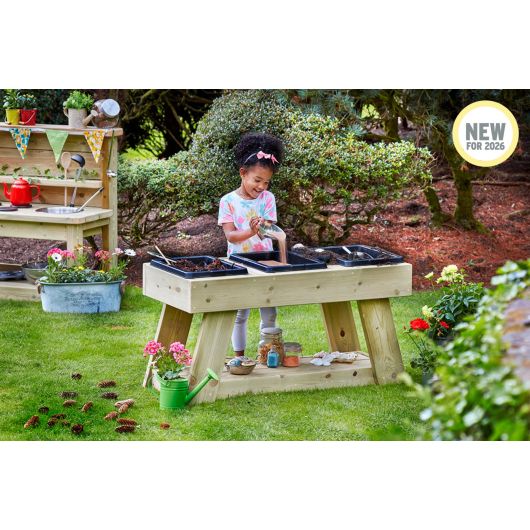 Outdoor Sensory Play Trays