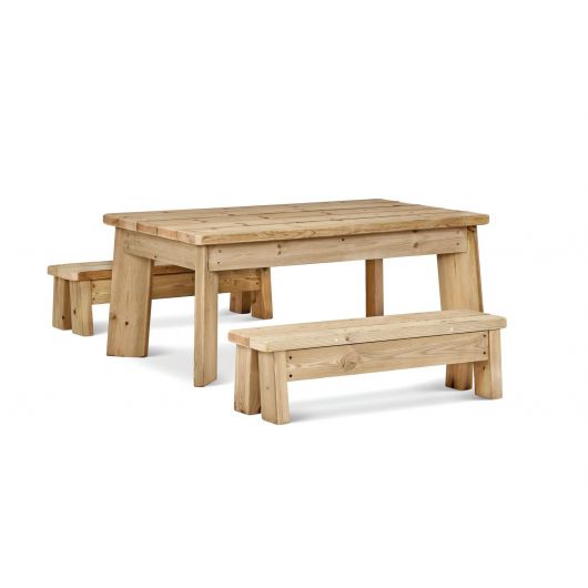 Outdoor Table & Bench Set - Toddler