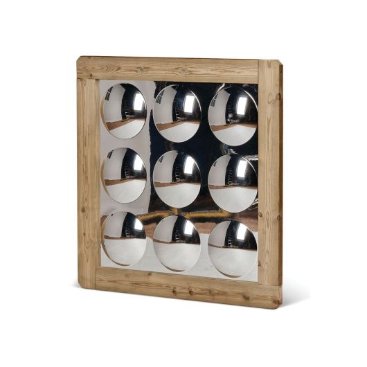 Outdoor Bubble Sensory Wall Mirror