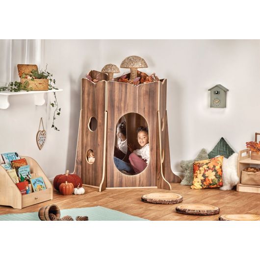 Cachette Tronc d'arbre