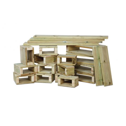 JEU DE BLOCS DE CONSTRUCTION (22 PIECES)