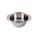 LOT DE 12 - BOL A OREILLES 30 CL - INOX L.14.8 x l.11.9 x h.4.7 cm