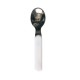 LOT DE 12 - CUILLERE - INOX MANCHE BLANC L.14.2 x l.3.4 x h.0.8 cm
