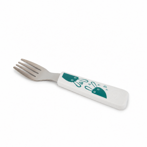 LOT DE 12 - FOURCHETTE - INOX MANCHE PLAL.14.2 x l.3.4 x h.0.8 cm