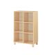 Meuble 6 casiers ouverts - H114 cm