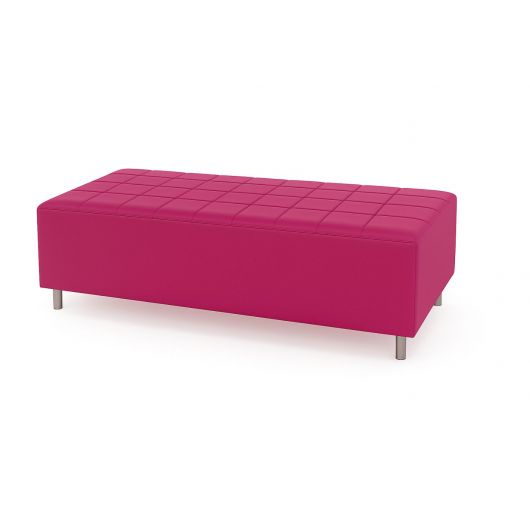 Banquette Rectangle avec pieds - Assise H38 cm