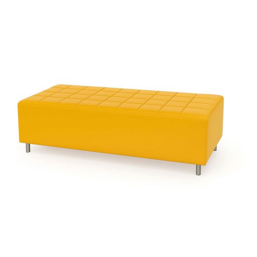 Banquette Rectangle avec pieds - Assise H38 cm