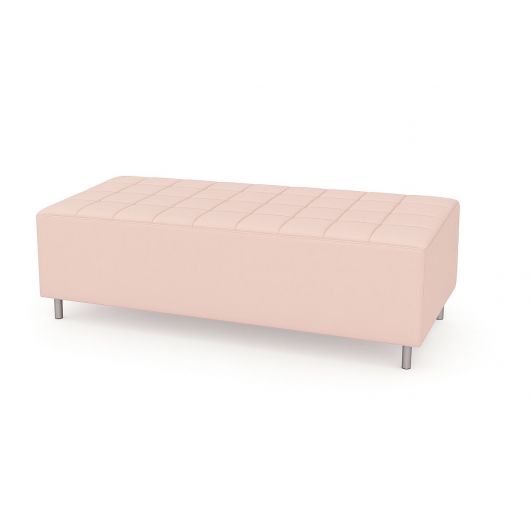 Banquette Rectangle avec pieds - Assise H38 cm