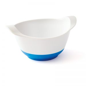 LOT DE 12 - BOL A OREILLEAVEC ANTIDERAPANT BLEU - MELAMINE 35CL