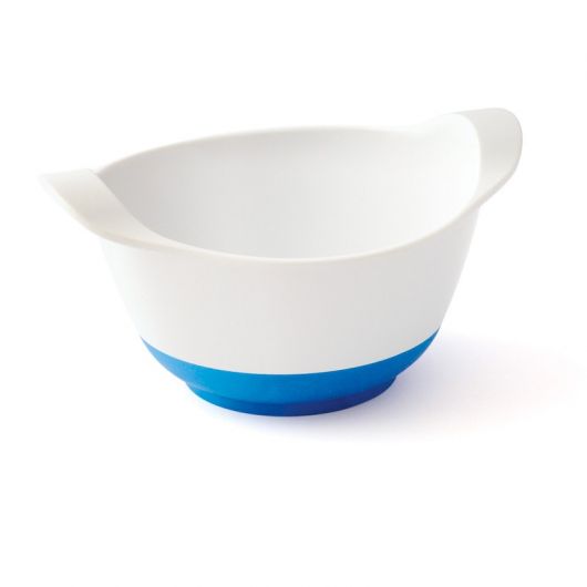 LOT DE 12 - BOL A OREILLEAVEC ANTIDERAPANT BLEU - MELAMINE 35CL