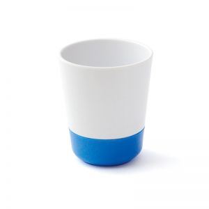 LOT DE 12 - GOBELET AVEC ANTIDERAPANT BLEU - MELAMINE 16CL