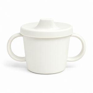 LOT DE 12 - TASSE D'APPRENTISSAGE 16CL - PLA BLANC L.11.8 x l.8 x h.8.4 cm