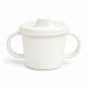 LOT DE 12 - TASSE D'APPRENTISSAGE 16CL - PLA BLANC L.11.8 x l.8 x h.8.4 cm